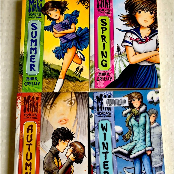 Harper Other - Miki Falls Mark Crilley Set Winter Spring Summer Fall